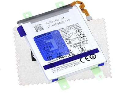 Batterie d'origine pour EB-BF732ABY pour Samsung Galaxy Z Flip5 F731B avec Chiffon de Nettoyage d'écran Shlok