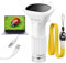 Lemoni Explorer - Digitaler Mikroskop Digitales Mikroskop für Kinder, 2,0'' IPS-Bildschirm, USB Mikroskop mit LED-Lichtern, ideal für PC-Anschluss und Outdoor-Nutzung ab 3 Jahren