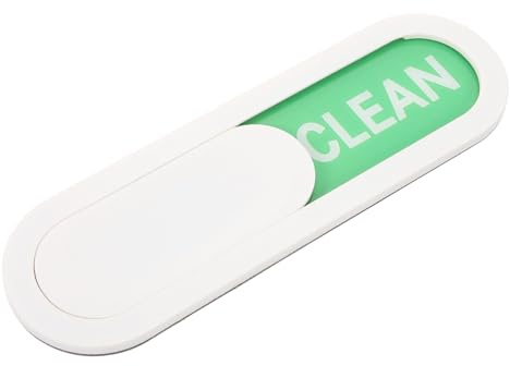 LOORGVEL Doppelseitiges Magnetschild für Spülmaschine mit Sauber Schmutzig Anzeige aus Abs und Acryl Magnetisch Haftend Metall für Küche zu Hause und Büro