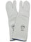 Erre4M Gants de four 3 doigts poignet de 25 cm professionnels en cuir de 300 °C