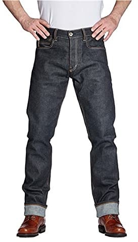 Rokker Iron Selvage Draw Motorradjeans, blau, 34