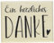 Rayher 29169000 Stempel Ein herzliches Danke, 4 x 5 cm, Natur