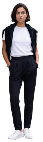 Roman Harem Trousers for Women UK Ladies Aladdin Ali Baba Jersey Stretch Pants Low Crotch Peg Pull On Office Casual Work Interview Tapered Narrow Boho Baggy Silky - Black - Size 18