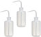 Bottle,Squeeze Bottle,3 Pack 250ml Safety Wash Bottle with Narrow Mouth,Plastic Economy Natural Squeeze Condiment Water Bottle Caps for Plant