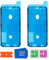 MMOBIEL 2X wasserdichte Folie Klebefolie LCD Display Adhesive Sticker Kompatibel mit iPhone XS 5.8inch