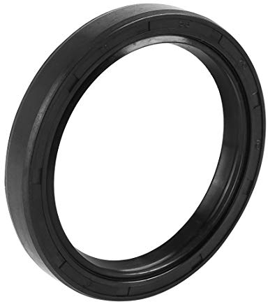 X AUTOHAUX Abdeckung Doppel lippe TC Wellendichtring Dichtung für Auto 55mm X 70mm X 10mm Schwarz