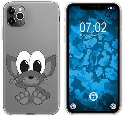 PhoneNatic Custodia Compatibile con Apple iPhone 11 PRO Custodia in Silicone Cutiemals M5 Case iPhone 11 PRO + Pellicola Protettiva