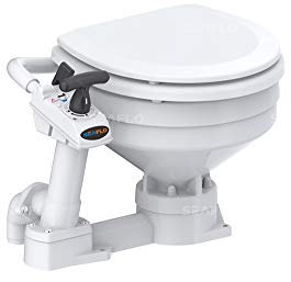 SEAFLO Tête de bateau pour toilettes marines à commande manuelle