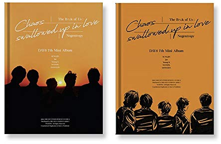 Day6 The Book of Us Negentropy Chaos Swallowup in Love 7th Mini Album (inkl. Vorbestellvorteile (Bookmark, gefaltetes Poster), Set (One & Only))
