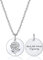 Bestyle Geburtsmonat Halskette mit Blume Anhänger Sonnenblume Personalisiertes Geburtstag Geschenk für Frauen Herren