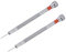 sourcing map Micro Precision Screwdriver, 1.2mm Slotted Head for Watch Eyeglasses Electronics Repair 2 Pcs