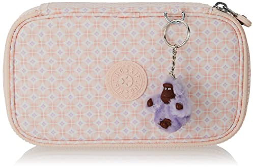 Kipling 50 Stifte, Federmäppchen für bis zu 50 Stifte, 21 cm, 1 l, Girly Tile PRT, Girly Tile PRT, Einheitsgröße, 50 Stifte