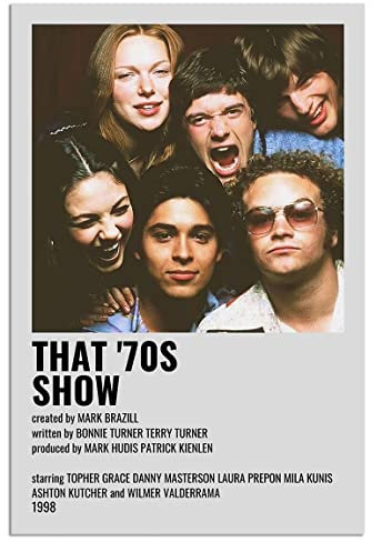 Poster For Room Aesthetic 90s, That 70s Show Poster, Tyler The Creator Poster, Leinwand-Wandkunst für Wohnzimmerdekoration, ästhetische Vintage-Poster und Drucke, ungerahmt, 40.6x61 cm