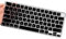 Tastatur-Abdeckung für Apple Magic Keyboard 3/Apple iMac 24 Zoll Magic mit Touch ID, dünnste Tastatur-Hülle für 2022 2021 iMac 24 Modell A2449 M1 Chip-Tastatur, Schwarz