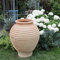 Palatina Werkstatt Terracotta Amphore Groß Agave 100cm - In 100% Handarbeit gefertigtes Unikat - Der ideale winterfeste Pflanzkübel für den Garten- & Innenbereich