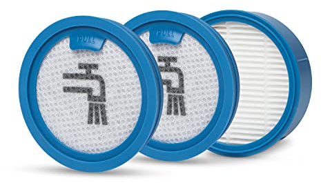 Electrolux Performance Kit ESKW5, passend für Electrolux Schaftstaubsauger Cordless 700, waschbare Filter, 1 Filter für Feinstaub (E12), 2 Vorfilter