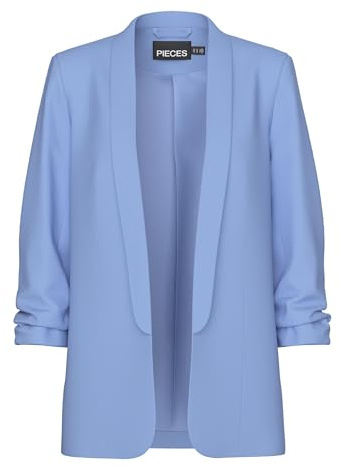 PIECES Pcboss 3/4 Blazer Noos Blazer, Mujer, Hortensia, S