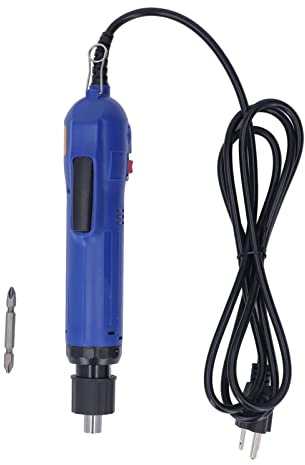 Tournevis électrique électrique, Torsion Réglable, Outil de Réparation de Tournevis Hexagonal électrique Portatif avec Fil pour Vis de 2 Mm à 6 Mm (Prise UE 220V)