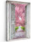 MuchoWow© Leinwand 40x60 cm Deko Schlafzimmer Aesthetic Leinwandbilder Wohnzimmer Gemälde Foto Geschenk Living Room Decoration Sakura - Fensterblick - Baum - Kirschblüte