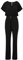 comma Overall mit integriertem Gürtel schwarz 38