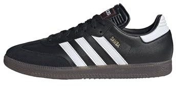 Adidas Unisex-Adult Samba Indoor, Black/White/Vivid Red, 7.5