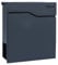 Zelsius Briefkasten Wave mit Zeitungsfach | integrierter Soft-Close-Effekt | Postbox in RAL7016 Anthrazit | Wand- oder Ständermontage | Briefbox, Wandbriefkasten, Postkasten, Mailbox, Postkasten