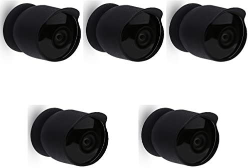 PartyKindom 5pcs Camera Protective Cover Silicone Case Outdoor Rainshade and Sunshield for Nest Outdoor Camera Weather Cover
