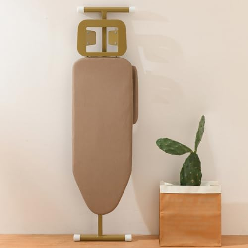 Planche À Repasser, 8 Options de Hauteur, Table À Repasser avec Porte Vêtements Dépliable, avec Base en Métal Maillé, pour Fourniture À Domicile, Dortoir, Voyage (Color : Style 2, Size : S)
