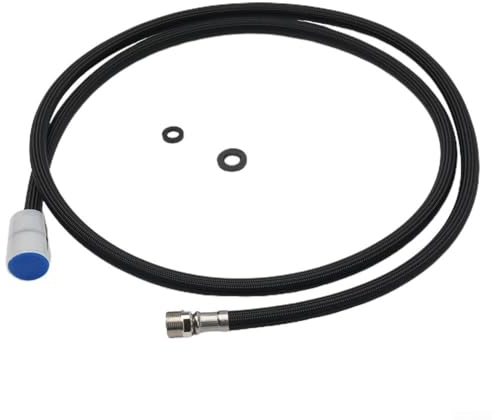 Manguera de repuesto flexible y fácil de usar para ducha de platos en la cocina