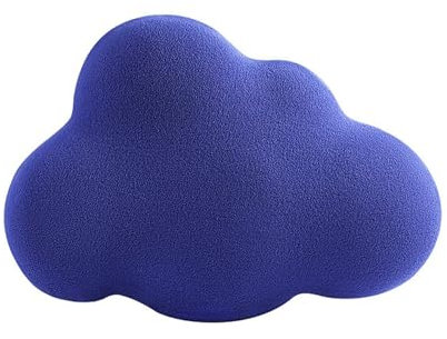 champracer Kuschelkissen Wolken Kissen Weiches Dekokissen für Baby- & Kinderzimmer für Mädchen & Jungen - Plüsch Kissen Dekokissen für Kinderzimmer Schlafzimmer Deko (Blau)