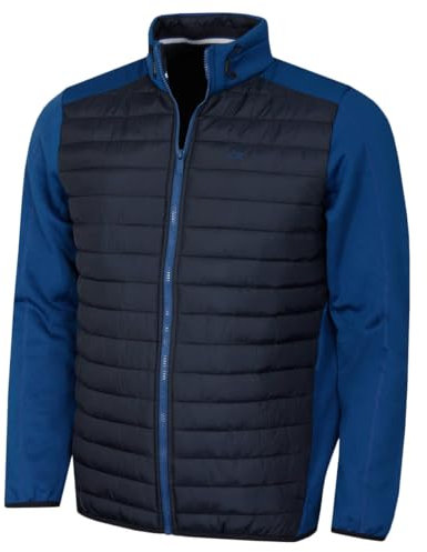 Calvin Klein Mens Hybrid Jacket - Dresden Blue/Navy - XXL
