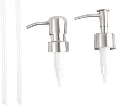 HOLIDYOYO de Repuesto para Dispensador de Jabón Y Loción de Acero Inoxidable para Botellas de Cocina Y Baño en El Hogar