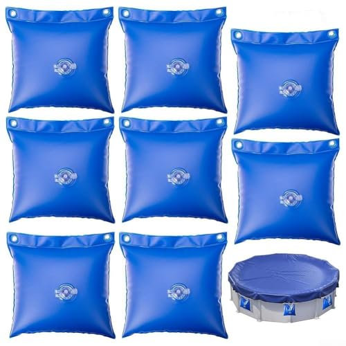 Secure Your Pool Cover With 12 Pack Of For Hanging Bags And Strong Hooks(12pcs)