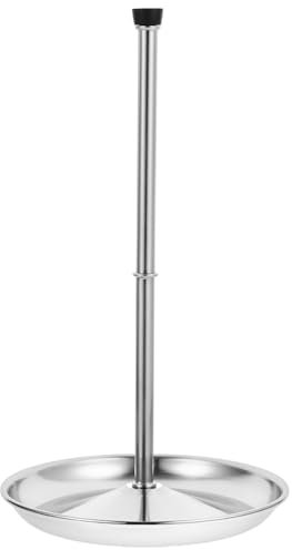 ULTECHNOVO Wine Decanter Drying Stand with Drip Tray, Wine Carafe Holder Rack for Home Bar, Kitchen Storage Accessory for Decanter Draining and Display (Single Unit