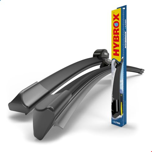 HYBROX FRONT Scheibenwischer ULTRA U030X, Länge 500 mm und 500 mm – Set für Frontscheibe