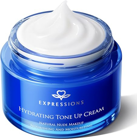 EXPRESSIONS Tinted Moisturizer for Face, Tone-Up Cream 1.76 oz