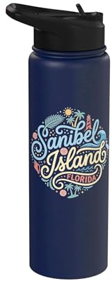 Sanibel Island Stainless Steel Insulated Water Bottle