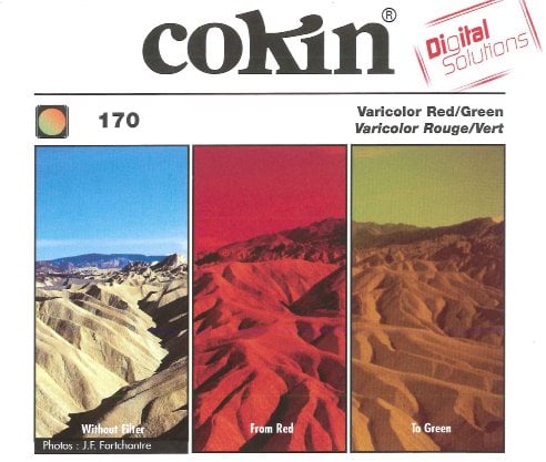 Cokin WP1R170 Polfilter rot/grün P170 kompatibel mit Cokin P-Serie Filterhalter