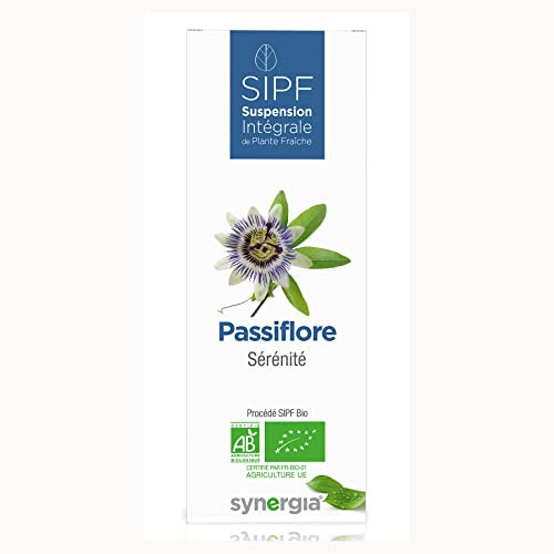 PASSIFLORE Bio Française 100 ml | Solution Buvable De Plantes Fraîches pour Retouver Calme et Sérénité| Origine France Certifiée Certifié AB | Laboratoire SYNERGIA