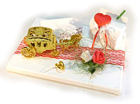 Geldgeschenk Hochzeit Goldene Kutsche Geschenk