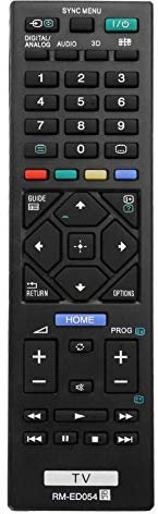 VINABTY RM-ED054 Télécommande de Rechange Compatible pour Sony KDL-32R420A KDL-40R470A KDL-46R470A RM-ED062 KDL-40R473A KDL-40R474A KDL-40R470A KDL-46R470A KDL-32R420A KDL-32R420A