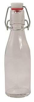 Bouteille Sirop 20 cl en Verre avec Fermoir x6-6 pièces