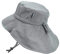 Jan & Jul Baby Adventure Sonnenhut mit Breiter Krempe und Nackenschutz (M: 6-24 Monate, Grau)