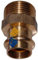 Vds Raccordo Bronzo Diritto Maschio A Pressare 22 X 3/4