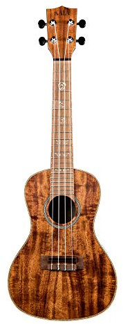 KALA KA-SA-C - All Solid Acacia Concert Ukulele, with Case (UC-C)