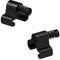 QINAIXQM Sliding Barn Door Stopper for Track, Easy to Install,Upgrade Adjustable Spring Barn Door Stoppers 2pcs