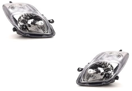 Johns, Scheinwerfer Satz passend für Toyota Yaris Scheinwerfer XP9 12/08- H4 Set links & rechts
