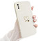 Newseego Case Compatible with iPhone X/XS, Fashion Gold Love-Heart Pattern Design Flexible Soft Liquid Silicone iPhone X/XS Case Shockproof Protective Case with All-inclusive Lens for iPhone X/XS