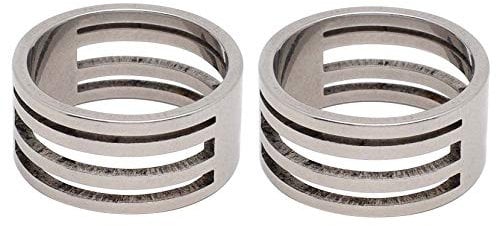 THREENEST Jump Ring Opener/Closer Tool, Stainless Steel Finger Ring Jewelry Makers (2 of Pack)