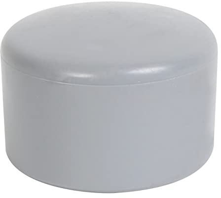 Alberts 654467 Pfostenkappe für Metallpfosten | grau | Kunststoff | Ø76 mm